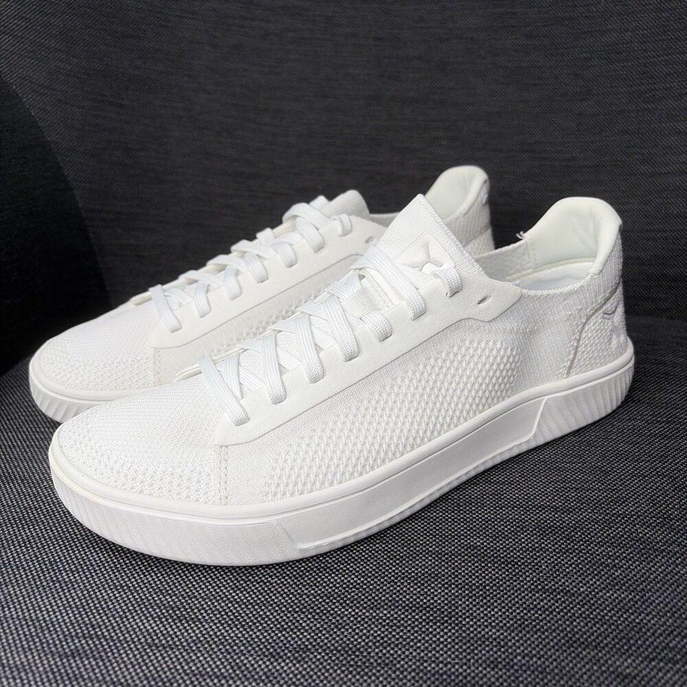 Flux NEW Adapt Knit Trainer White Mens 9.5 Womens 11 Athletic Shoes Sneakers